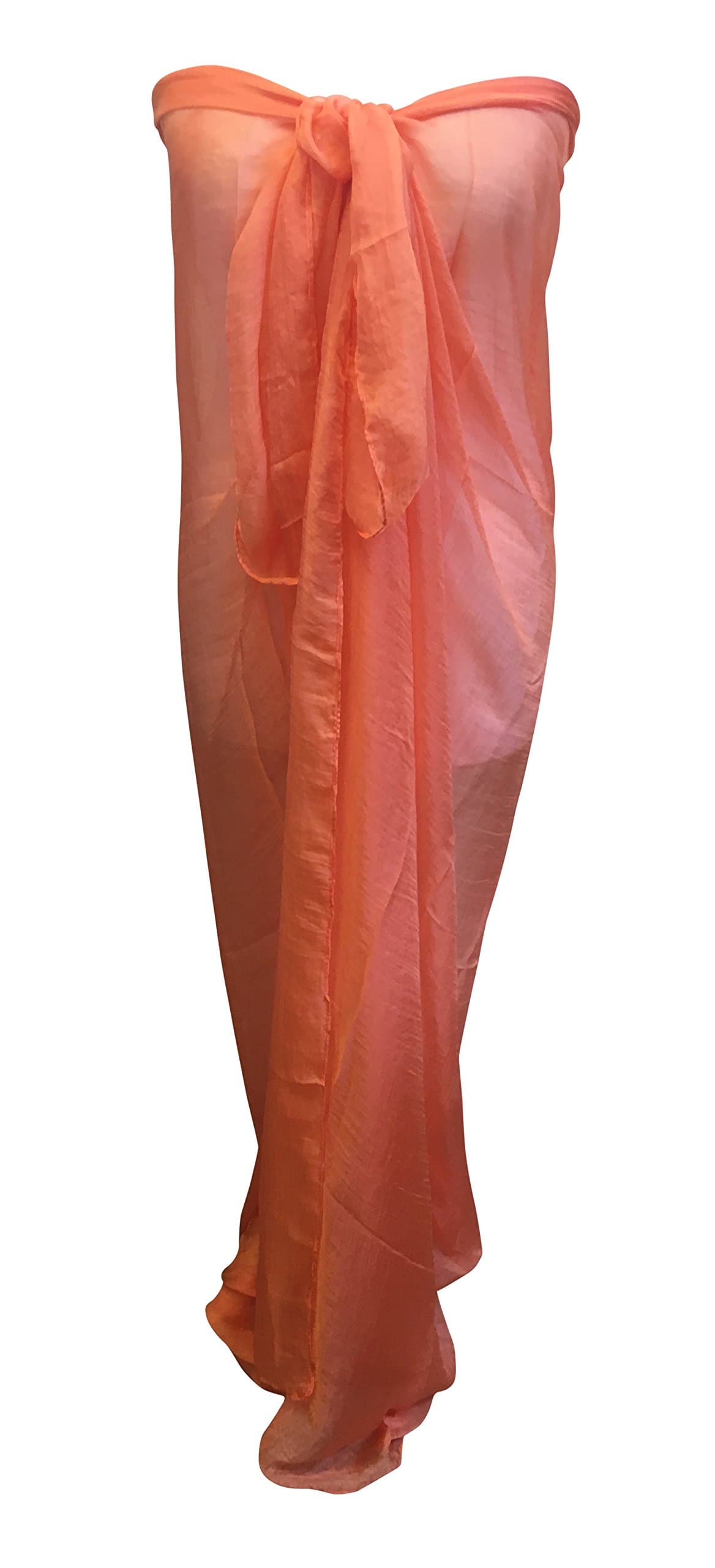 Central Chic Women's Large - Extra Large Plain Silky Soft Sarongs Scarves Wraps Shawls Stoles