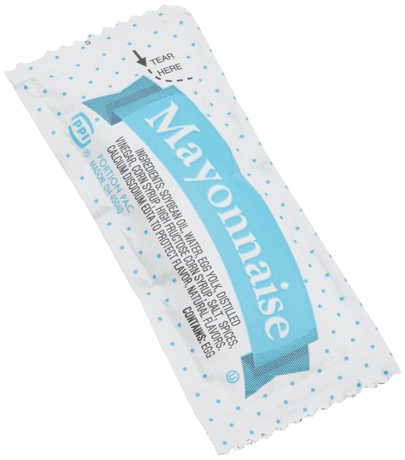 Portion Pack Mayonnaise, 0.42-Ounce Single Serve Packages (Pack of 200)