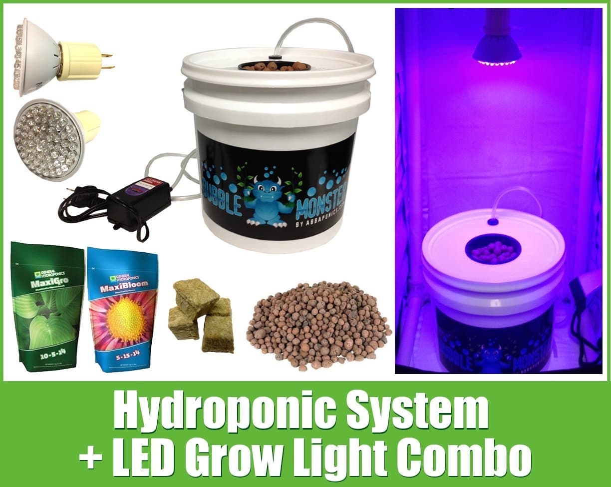 Hydroponic System LED Combo - Complete Grow System - Hydroponic Kit
