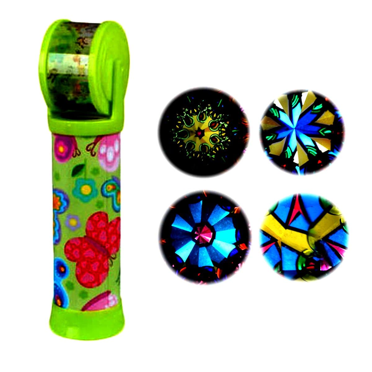 Sunny Green Roller Kaleidoscope