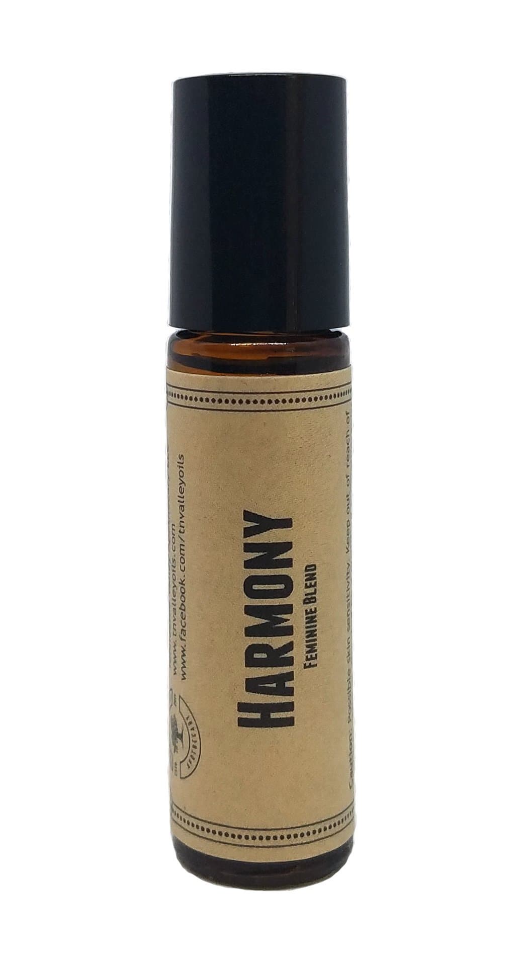Harmony Pre-Diluted Essential Oil Roll-On Blend 10ml (1/3oz) | Monthly Feminine Support, PMS, Cramps, Bloating, Nausea, Anxiety