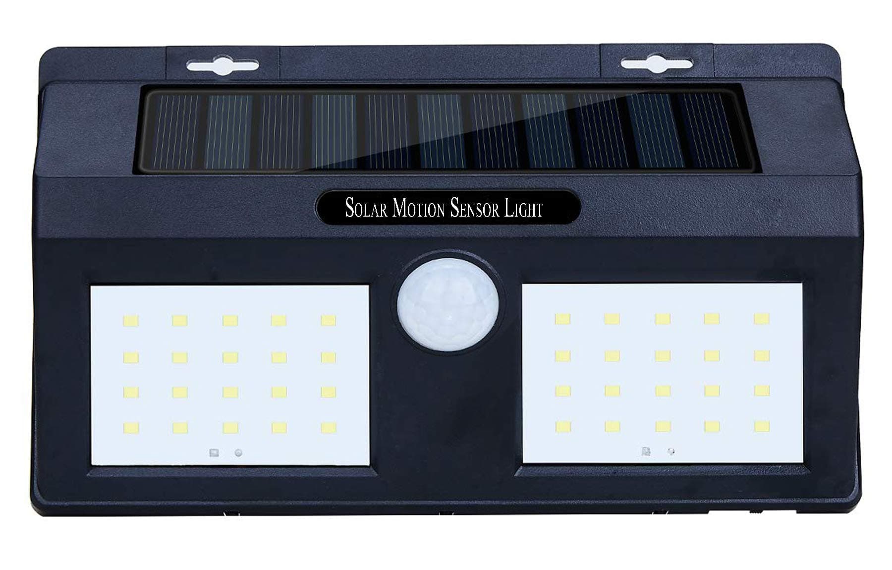 US1984 2020 Solar Powered Led Wall Light 40 LED Motion Sensor Street Lights with Upgraded Solar Panel, Best Lighting for Wall, Patio, Garden, Landscape, Deck, Shed, Lawn