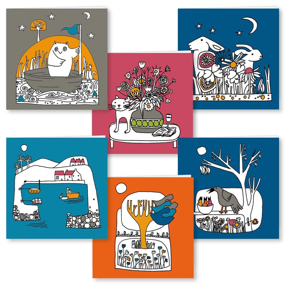 6 Charlie O' Sullivan mini cards