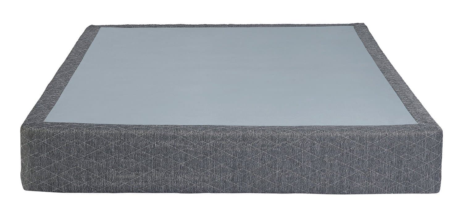 Ghostbed Boxspring Knockdown 9 Inch- Solid Wood–Easy to Assemble-Compatible with Any Mattress - Queen