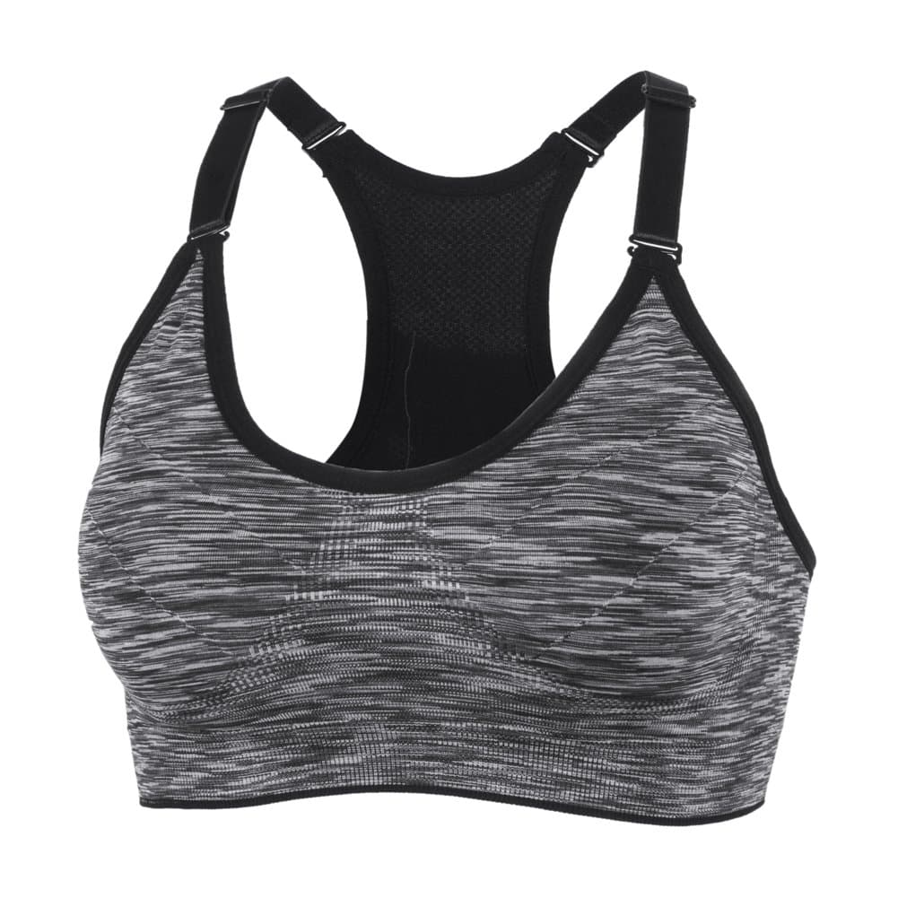 Women 1or 3 or 5 Pack Medium Support and Removable Pad Tank Top Racerback Sports Bra
