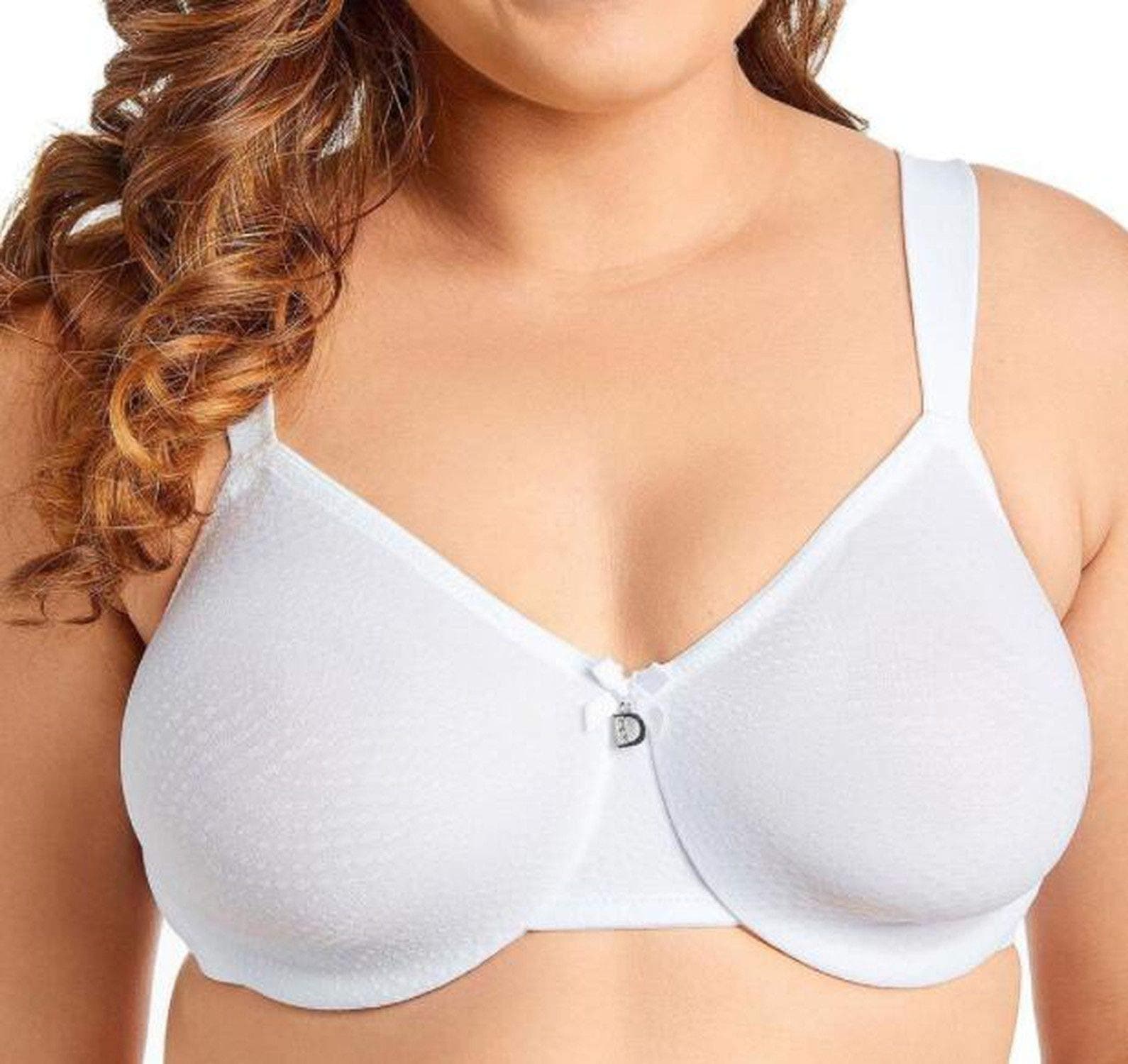 Women's Bra Plus Size Everyday Bra Support Underwired Non-Padded Minimizer Bra Unlined Lingerie