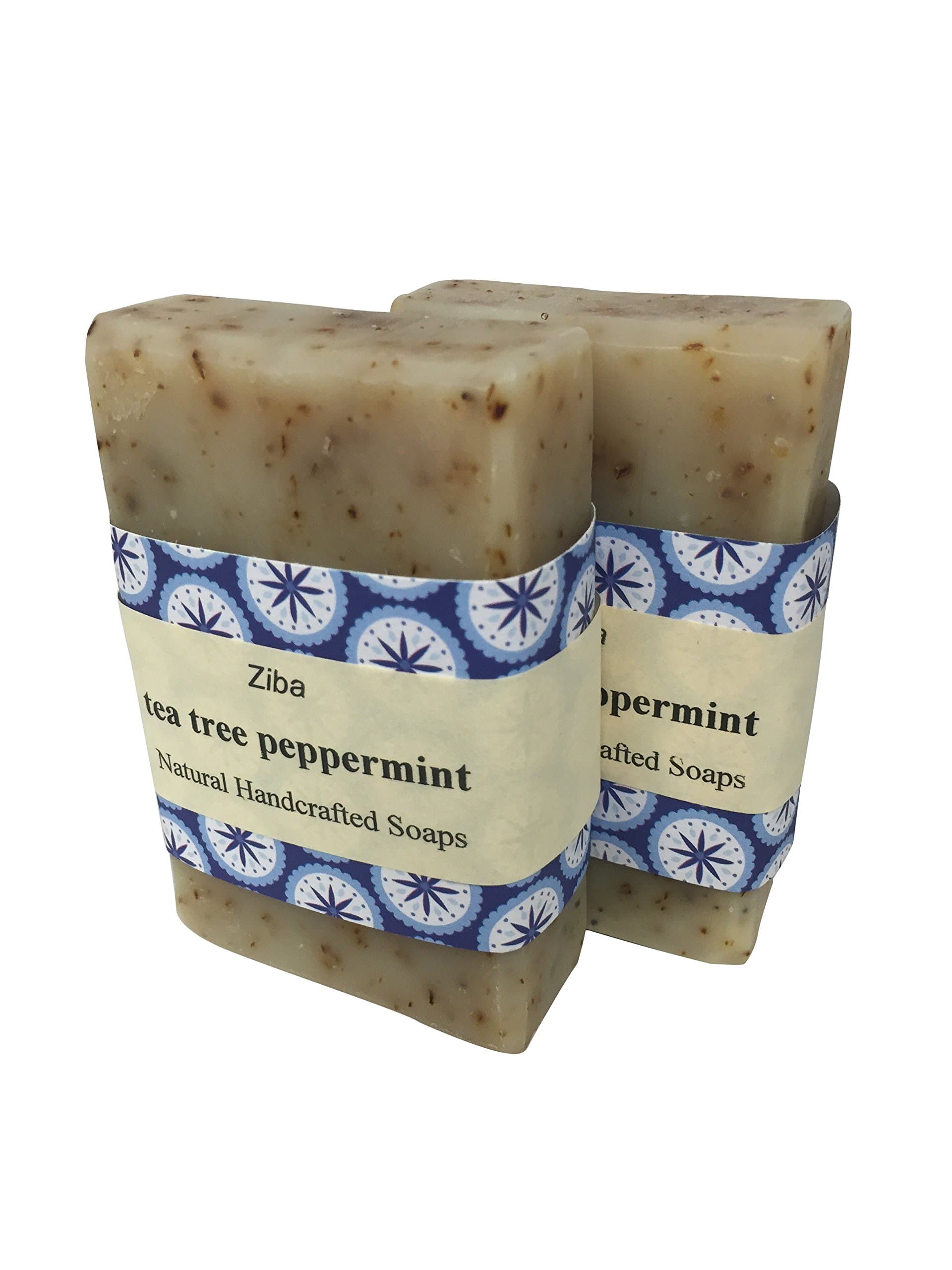 Ziba Handmade Soaps with Essential Oils (Tea Tree, 2 Bars)