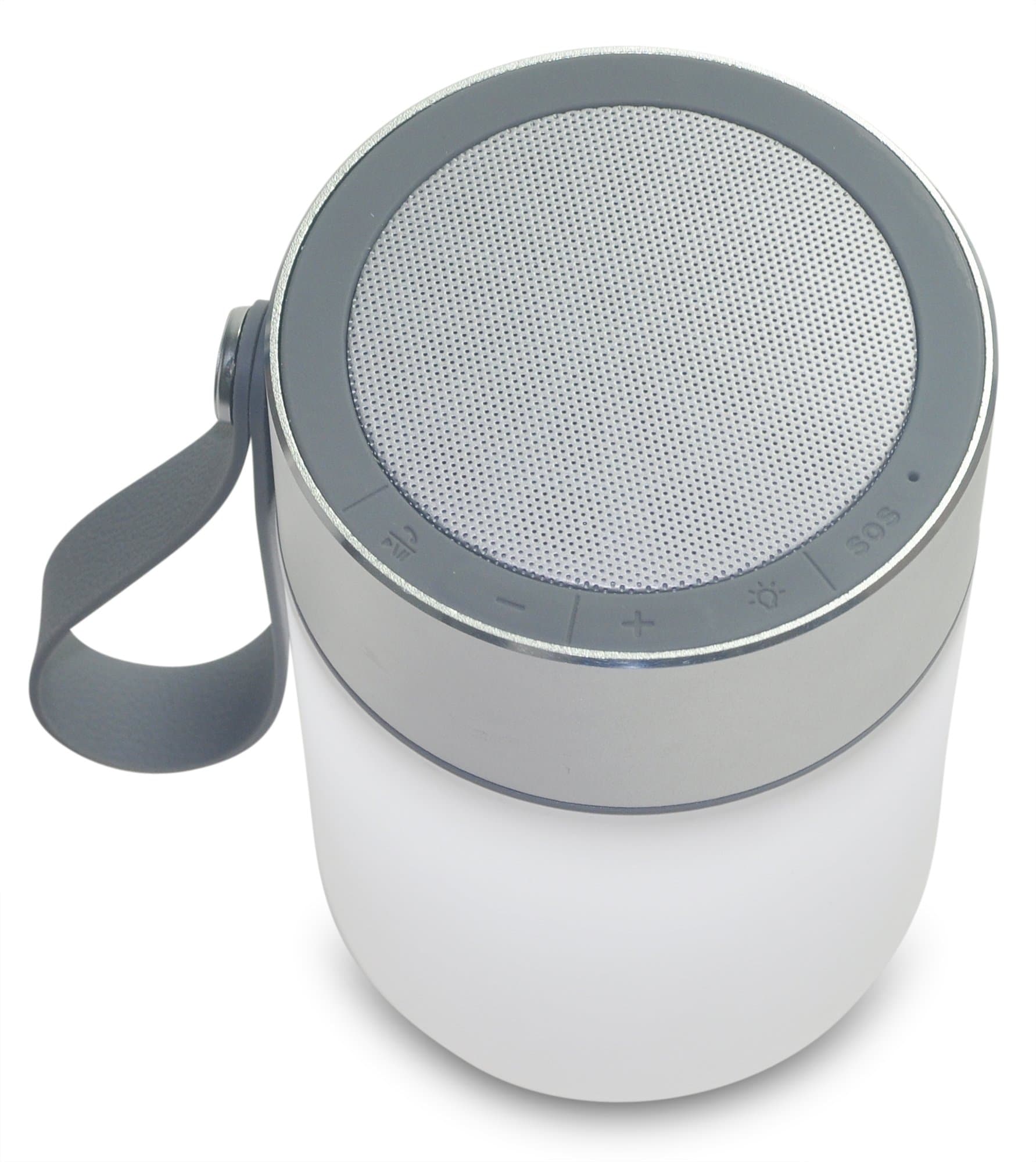 Future Modern Sonar Light, Outdoor LED Bluetooth Lantern Speaker with SOS Warning Light and Power Bank Weatherproof