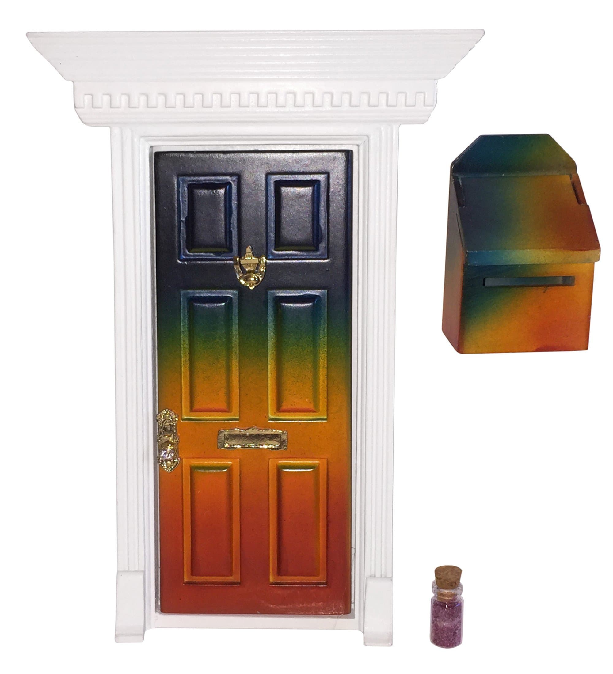 Enchanted Fairy Door (Rainbow)