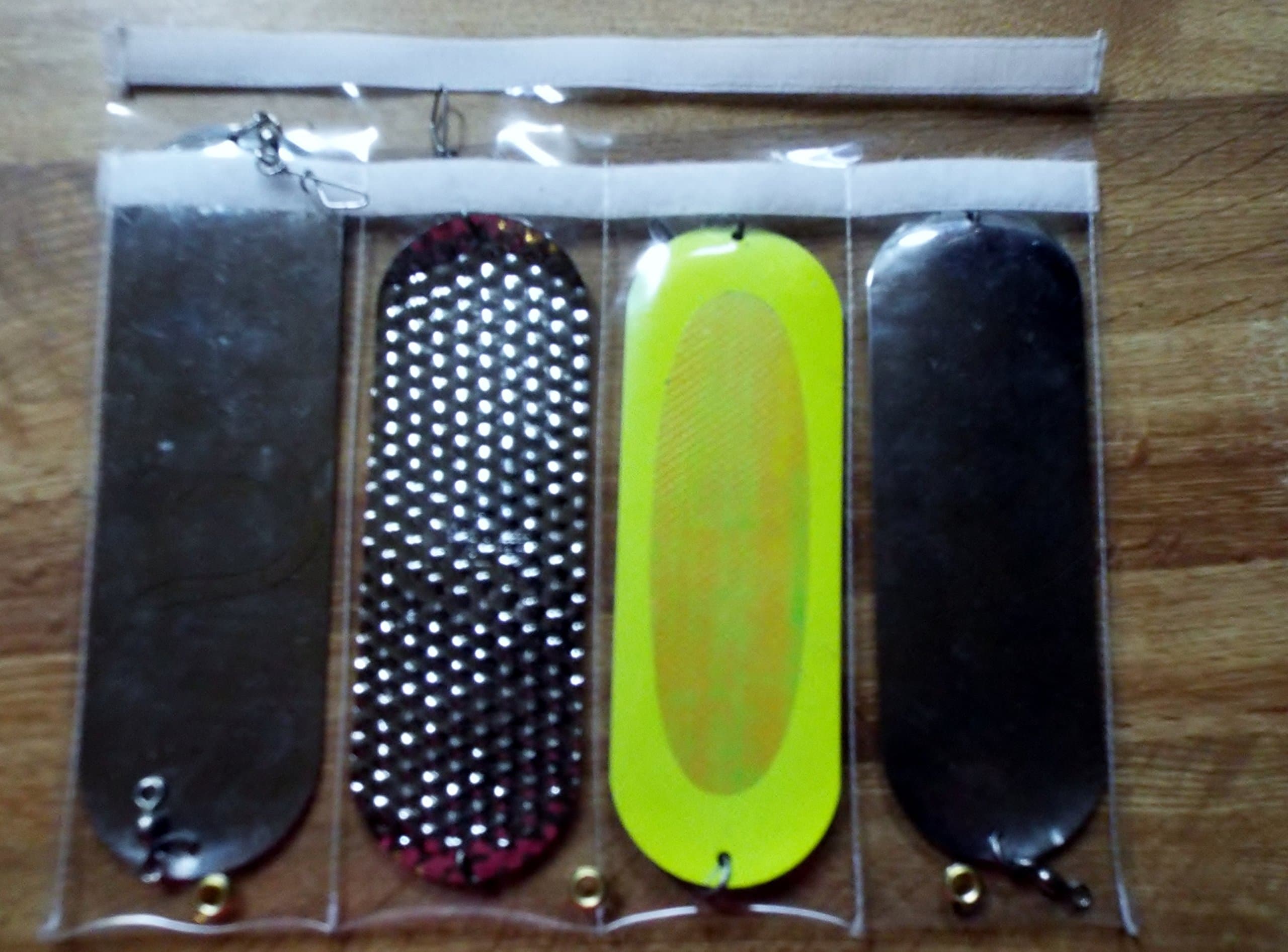 Lure Safe #23 Herring Dodger Size 0= 4-3" Pocket Sleeve 9" high x 12" Long