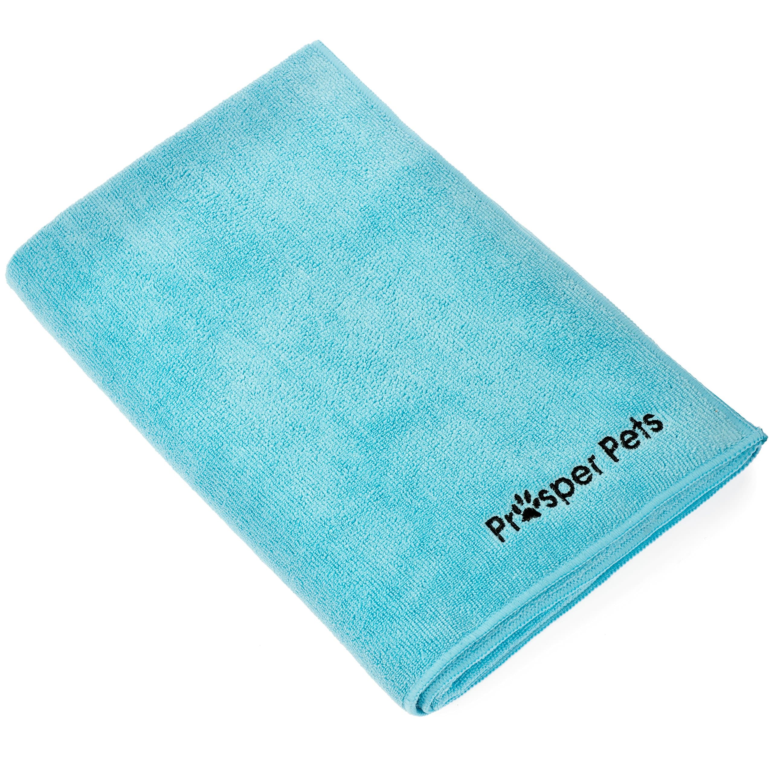 Prosper Pets Microfiber Dog Towel – Fast Drying, Highly Absorbent Terry Pet Towel for Dogs and Cats