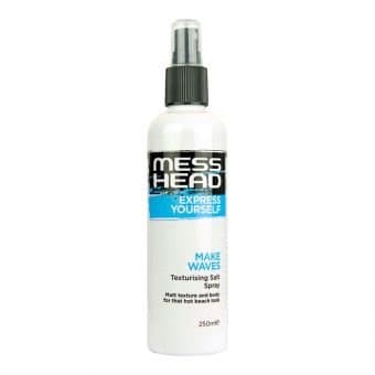 Mess Head Make Waves Texturising Salt Spray 250ml Matt Texture Express Yourself