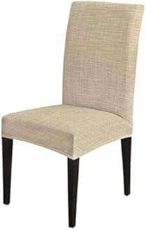CAPSCEOLL Dining Chair Slipcovers Set of 2 Stretch Parsons Chair Slipcovers Universal Removable Washable Chair Seat Covers Protector for Dining Room Kitchen Hoteland Party