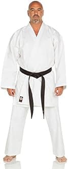 Ronin Karate Gi - Lightweight Student Karate Uniform - Professional Quality Made Kimono - Advanced 100% Cotton Martial Arts Kit Style Karate Training for Adults & Kids.