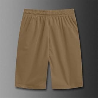 Men's Thin Ice Silk Quick Dry Shorts Casual Drawstring Elastic Waist Stretch Yoga Running Short Pants with Pockets