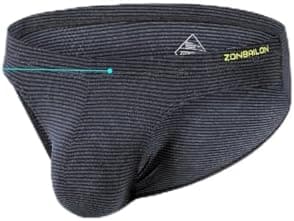 ZAIGGUT Mens Bikini Briefs Underwear with Bulge Enhancing Pouch Stretch Stripes Low Rise Underpants for Men 3 Pack XXL