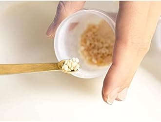 5-Piece Mini Gold Measuring Spoon Set, Tiny Metal Spoons for Dry or Liquid Ingredients Tad Dash Pinch Smidgen Drop for Baking Cooking Use