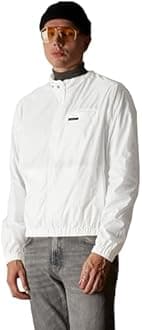 Members Only Men’s Windbreaker Packable Jacket, Waterproof Rain Jacket Men Lightweight for Golf Cycling Fishing Hiking Gear