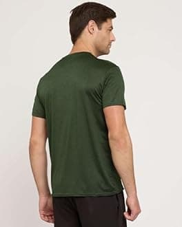 Real Essentials 5 Pack: Men’s Short Sleeve Dry Fit T-Shirts – Moisture Wicking Athletic Workout Gym Fitness Casual Tees