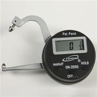iGaging Digital Electronic THICKNESS GAGE 0-1''/25mm MICROMETER CALIPER Inch/mm/Fractions