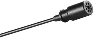 BOYA BYM1 By Shotgun Video Microphone By-M1 Ultimate 3.5mm Lapel Mic Clip-On Video Recording Omnidirectional Condenser for iPhone Android Smartphone Mac Tablet Dslr Camcorder, Black