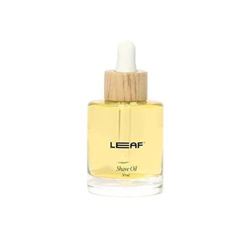 Leaf Pre- & Post-Shave Oil with Reusable Dropper - Plant-Based Skin Conditioning Oil for Women & Men - Smooth Shave, Added Moisture, & Reduced Irritation - 1.7 fl oz