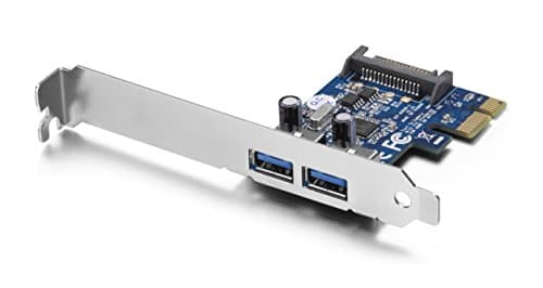 Tek Republic TR-PCIE-U32S00 PCI-E to USB 3.0 2 Port Express Card with Low Profile Bracket