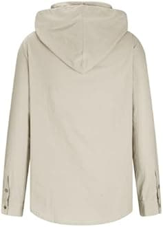 Linen Hoodies for Men UK Sale, Casual Drawstring Hoody Sweatshirts Long Sleeve Button Down Shirts Plain Hooded Pullover Athletic Hoodies Cotton Linen Shirt Gym Sports Shirts Comfy Running Tops