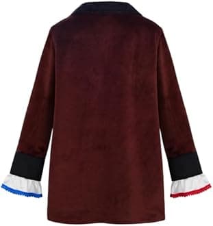 ReliBeauty Mad Hatter Halloween Costume, Cosplay Costume, For Children, Girls, Boys, Events, Stage, Performance Outfit, Hat Included