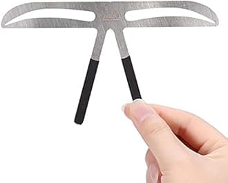 Akinami Eyebrow Enhancer - Permanent Eyebrow Ruler, Measure & Balance Tool with Stencil
