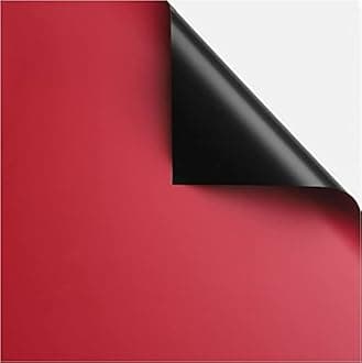 XICHEN 20 Sheets/Double-Sided Colors Flower Wrapping Paper,Waterproof Florist Bouquet Paper,DIY Crafts,more colors Different Double-Sided Colors 58 x 58cm(22.8x 22.8 inch) (Wine red+Black)