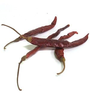 Dried De Arbol Chilies - 4 oz.