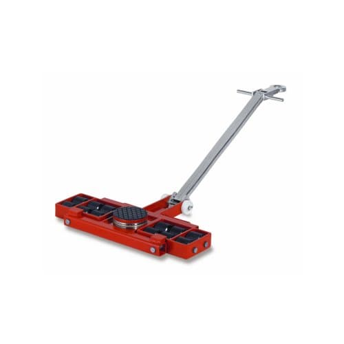 GKS L-9 Front Steerable Standard Dolly Set for 3-Point Support, 19800lbs Capacity, 33" Length x 23" Width