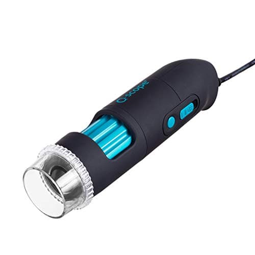 Q-Scope 80200-P 8MP 200X Handheld USB Microscope with Polarizer