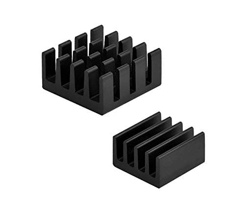 Raspberry PI Heatsink (2 Piece - Black)
