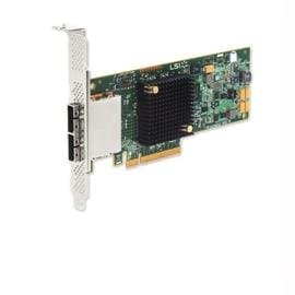 LSI Logic Controller Card LSI00300 SAS 9207-8e 8PT EXT SAS/SATA 6Gb/s PCI Express 3.0 Single