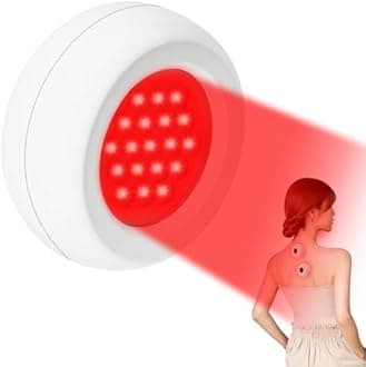 CENYEDA Mini Red Light Therapy for Anti-Aging Face & Body Skincare, 5 Levels red-Light Therapy with 660nm & 850nm Infrared Targeted for Skin Rejuvenation, Wrinkles, Fine Lines and Dark Spots