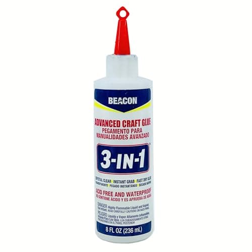 Beacon 3-in-1 Advanced Craft Adhesive, 8 oz