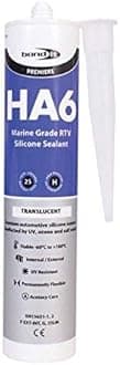 BOND IT CLEAR HA6 RTV Silicone Sealant Marine Aquarium Safe Water Fish Tank Adhesive