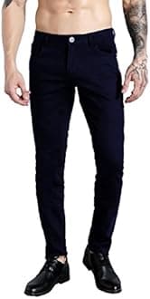 ZLZ Men's Skinny Slim Fit Stretch Comfy Fashion Denim Jeans Pants
