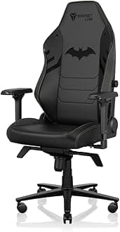 TITAN Evo Dark Knight Gaming Chair (Size XL) PU Leather Secret Lab Desk Chair Ergonomic PC Chair Lumbar Support 4D Armrest Adjustable Lumbar Support Computer Chair Sitting Comfort Telework 5