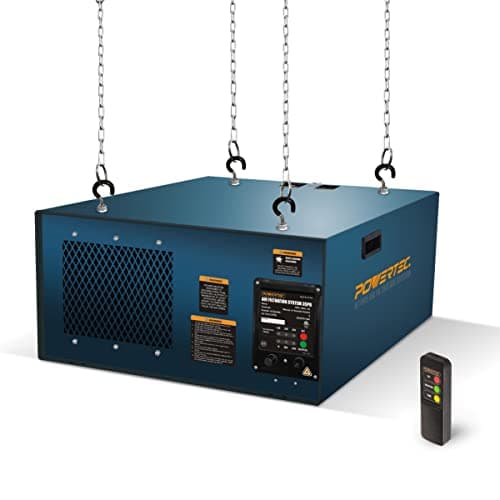 3-Speed Remote Controlled Air Filtration System