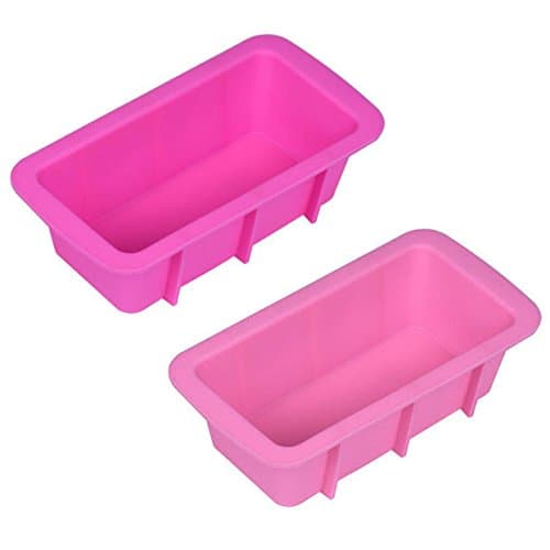 Kalmstore Silicone Bread Loaf Cake Mold Non Stick Bakeware Baking Pan Oven Rectangle Mould for Modern Kitchen Life