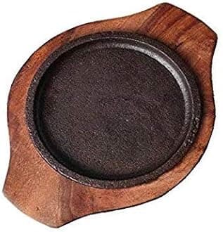 Indian Brownie Sizzler Plate (9 inch)