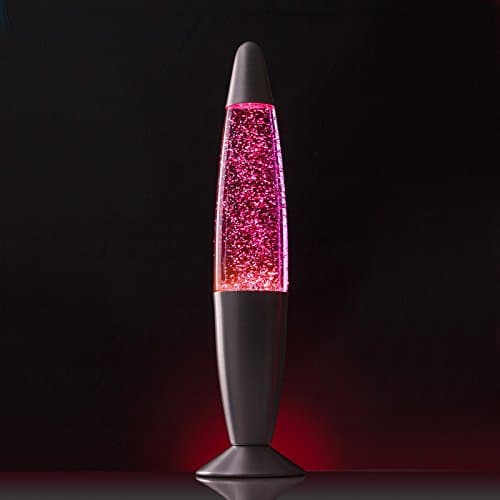 Lumo Illusion Pink Glitter Motion Lamp