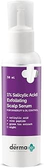 The Derma Co 1% Salicylic Acid Exfoliating Scalp Serum for Dandruff & Oil Control - 50ml