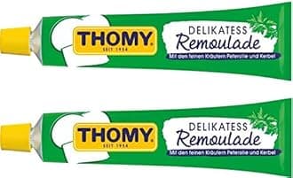 Thomy Delikatess Remoulade in a Tube - 100 ml (Pack of 2)