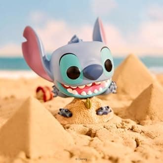 Funko Pop Disney: Lilo and Stitch - Stitch in Sand - コレクション用ビニールフィギュア - ギフトアイデア - 公式商品 - 子供&大人のおもちゃ - 漫画/アニメーションファン - コレクターのためのモデルフィギュア