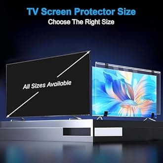 PROMART® 32 Inch TV Screen Protector – Tempered Glass Guard | 9H Hardness | Scratch Resistant | Crystal Clear Display Protection