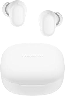 Xiaomi Wireless Earphones Redmi Buds 6 Play 36 Hours of Playback Time AI In-Call Noise Reduction Low Latency Model Ultra-Lightweight Google Fast Pair Compatible Fast Charging USB Type-C White